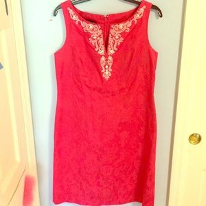 Hot pink summer dress